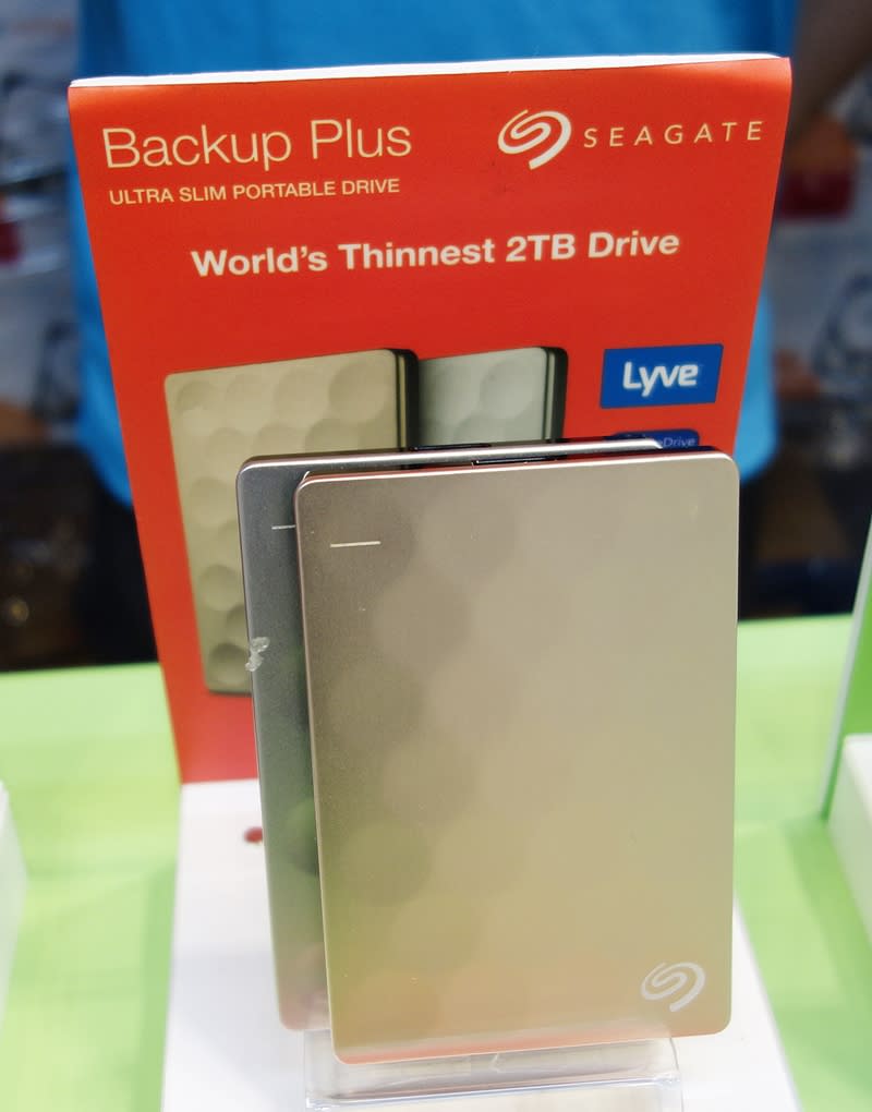 Launched in January this year, the Seagate Backup Plus Ultra Slim drive is the company's thinnest portable HDD. The 2TB version retails at $139, while the 1TB version is priced at $95. You also get 200GB of 200GB of Microsoft OneDrive cloud storage to complement your offline storage. There's also a free pouch to protect this svelte USB 3.0 drive. 