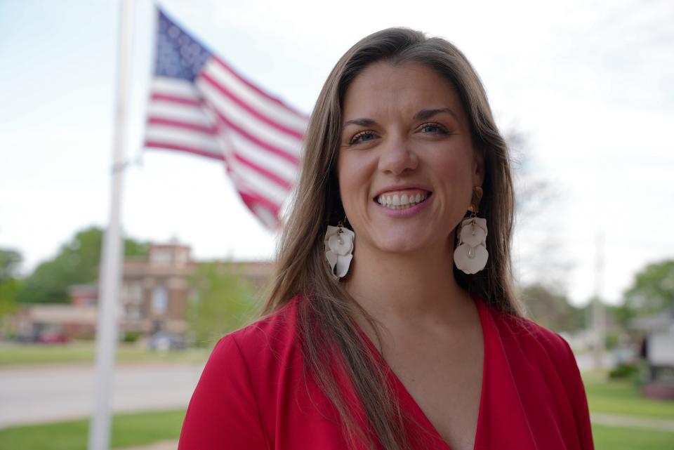 Esther Joy King of East Moline is a Republican candidate for Congress in the 17th District.