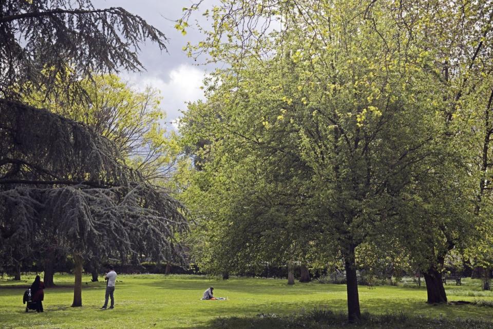 Bethnal Green Gardens is a serene spot down the road (Daniel Lynch)