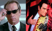 <p>Tommy Lee Jones famously played Harvey Dent/Two-Face in <em>Batman Forever</em> before Aaron Eckhart did in The Dark Knight but he also appeared as Agent K in the <em>Men In Black</em> movies. </p>