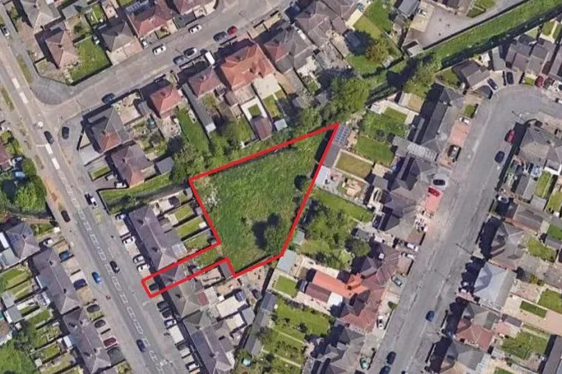 Street view of proposed housing for Gleneagles Avenue in Leicester
