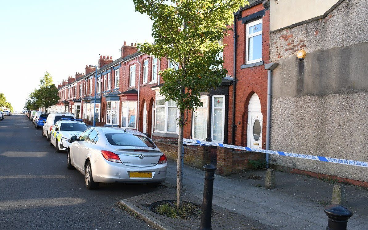 Wharton Terrace in Hartlepool – Asylum seeker inspired by 'revenge' for Israel-Hamas war guilty of murdering pensioner