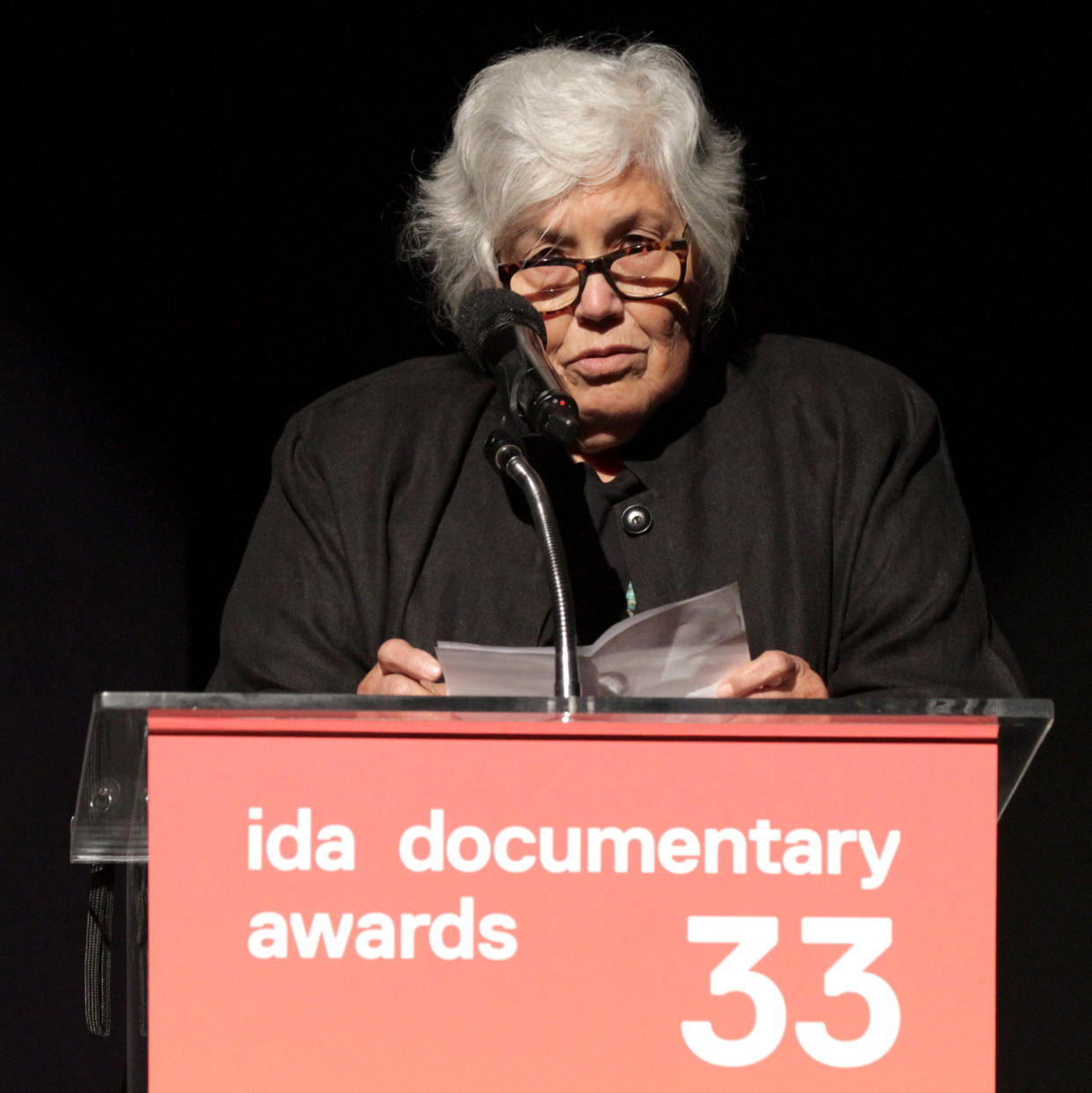 Lourdes Portillo muere dejando un legado documental relevante en diferentes contextos sociales.    (Photo by Rebecca Sapp/Getty Images for International Documentary Association )