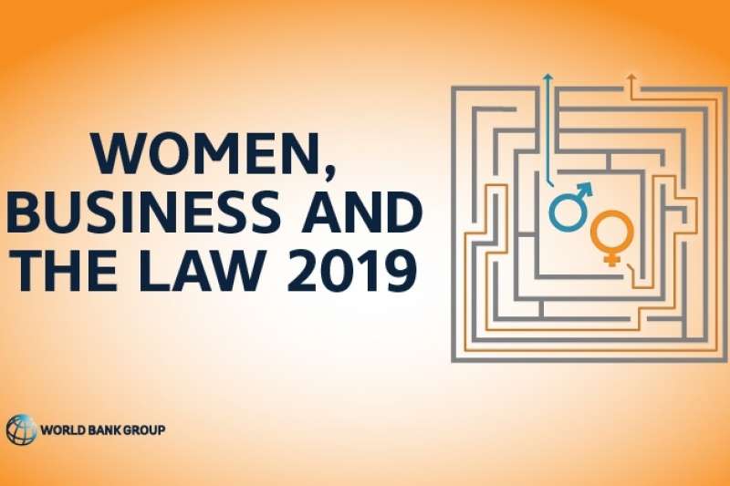 世界銀行「2019年女性、經商與法律」報告。(截圖自https://wbl.worldbank.org/)
