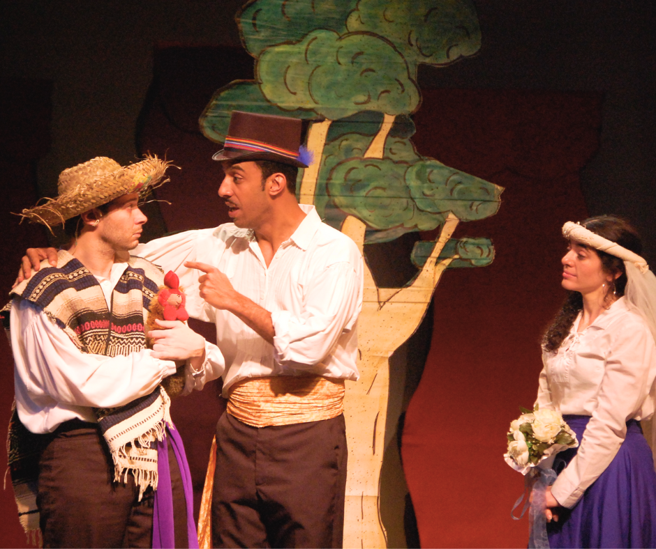 The Ocean County Library Barnegat Branch hosts the New Jersey Theatre Alliance's Pushcart Players presentation "Cuentos de Árbol" at 1 p.m. Saturday.
