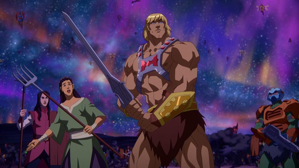 He-Man (voiced by Chris Wood) plays big in Netflix's "Masters of the Universe: Revelation" series and its upcoming "Revolution" follow-up.