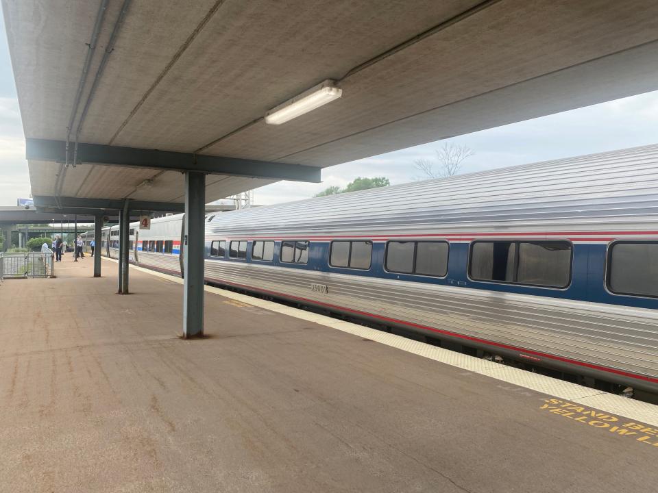 amtrak boarding terminal