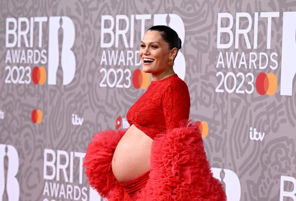Jessie J on the red carpet, 2023 (Gareth Cattermole/Getty Images)