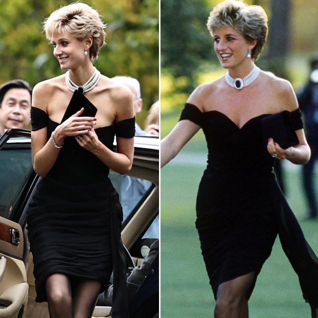 The Story of Princess Diana's Revenge Dress - The Crown Features Diana's  Revenge Dress from 1994