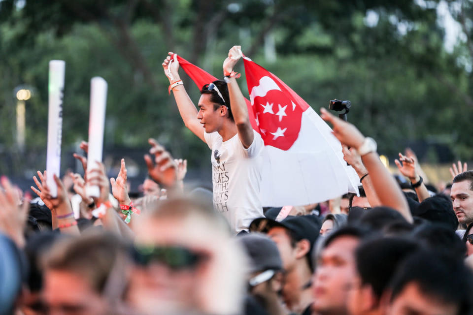 Singapore ravers get first taste of Ultra Music Festival. (Photo: Yahoo Singapore)