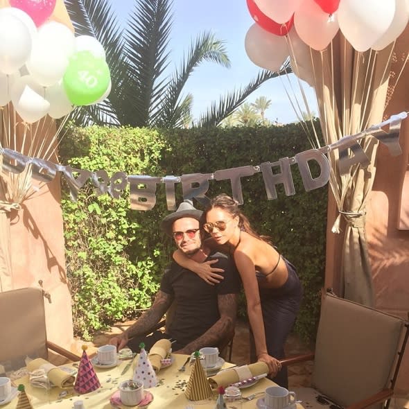 David Beckham celebrates 40th birthday with star-studded bash in Marrakech