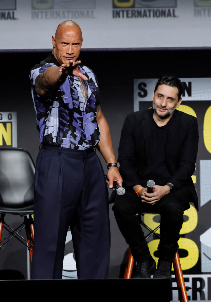 Dwayne Johnson and Jaume Collet-Serra