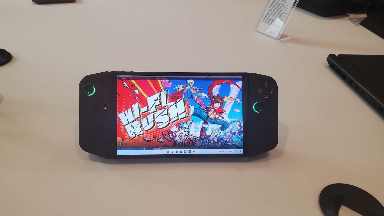  black gaming handheld 