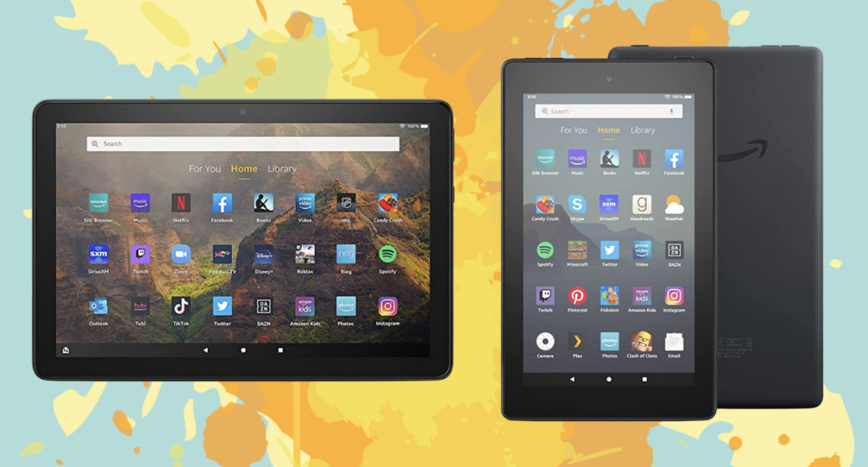 Amazon is having a sale on Fire tablets. (Photos via Amazon)