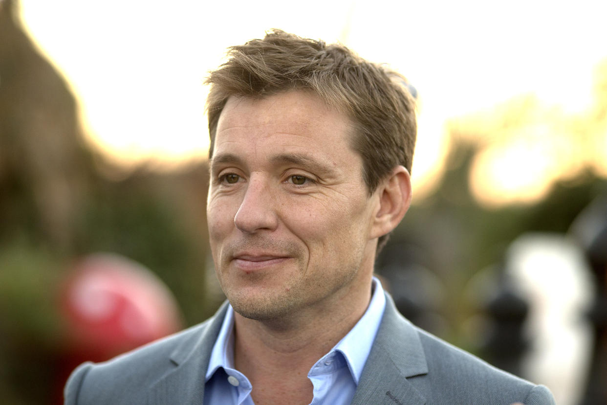 Sky Sports presenter Ben Shephard at the launch of the Capital One Cup competition at the Trafalgar Hotel, London.   (Photo by John Walton - PA Images via Getty Images)