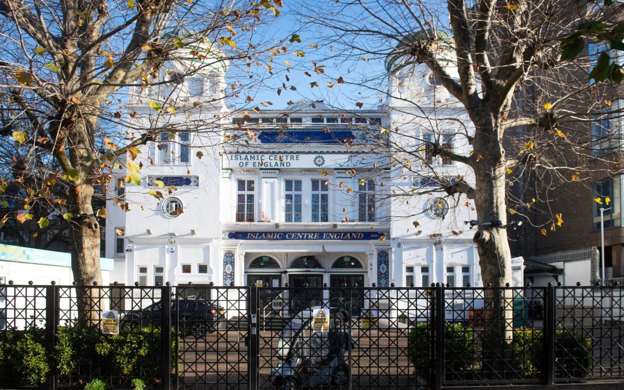 The Islamic Centre of England, in Maida Vale, London - Geoff Pugh for the Telegraph