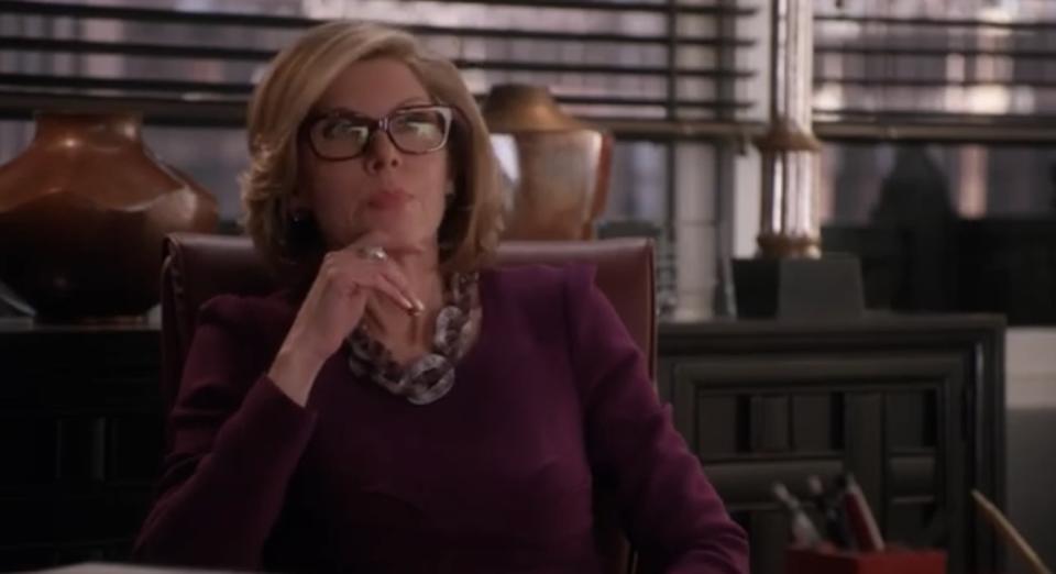 Christine Baranksi as Diane Lockhart on The Good Wife