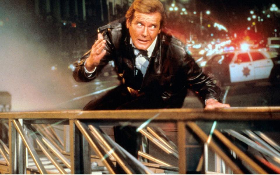 Roger Moore in A View To A Kill - Rex