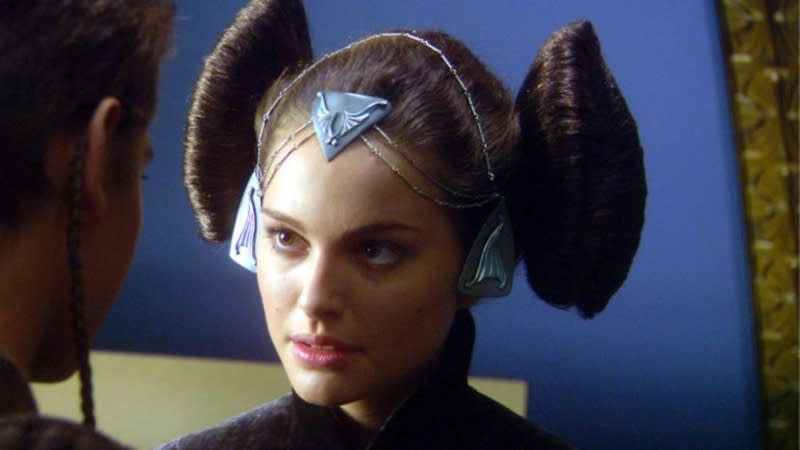 Portman in Attack Of The Clones