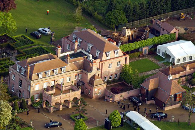 <p>Shutterstock</p> The Beckhams' former home