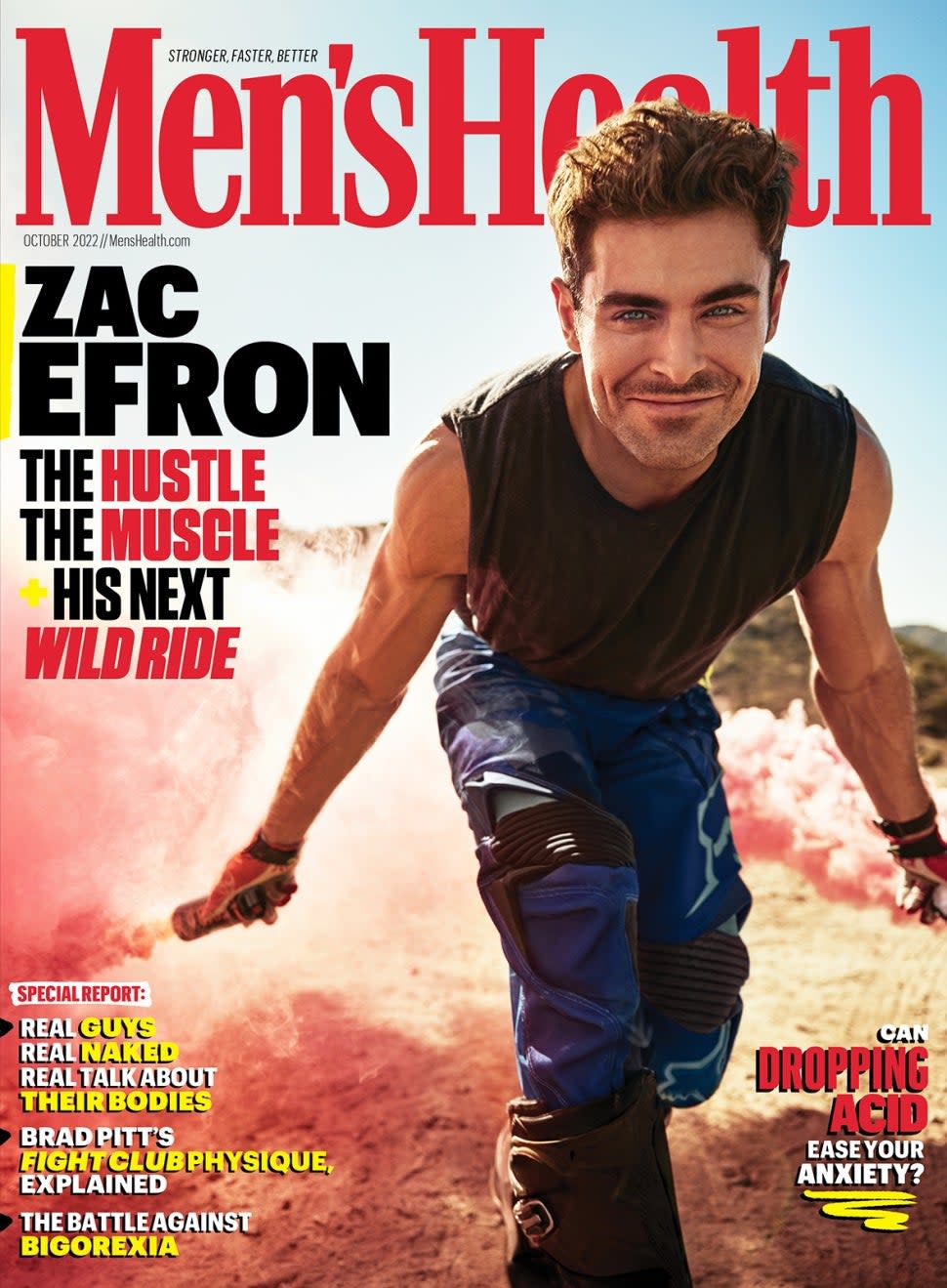  Zac Efron Men’s Health Cover