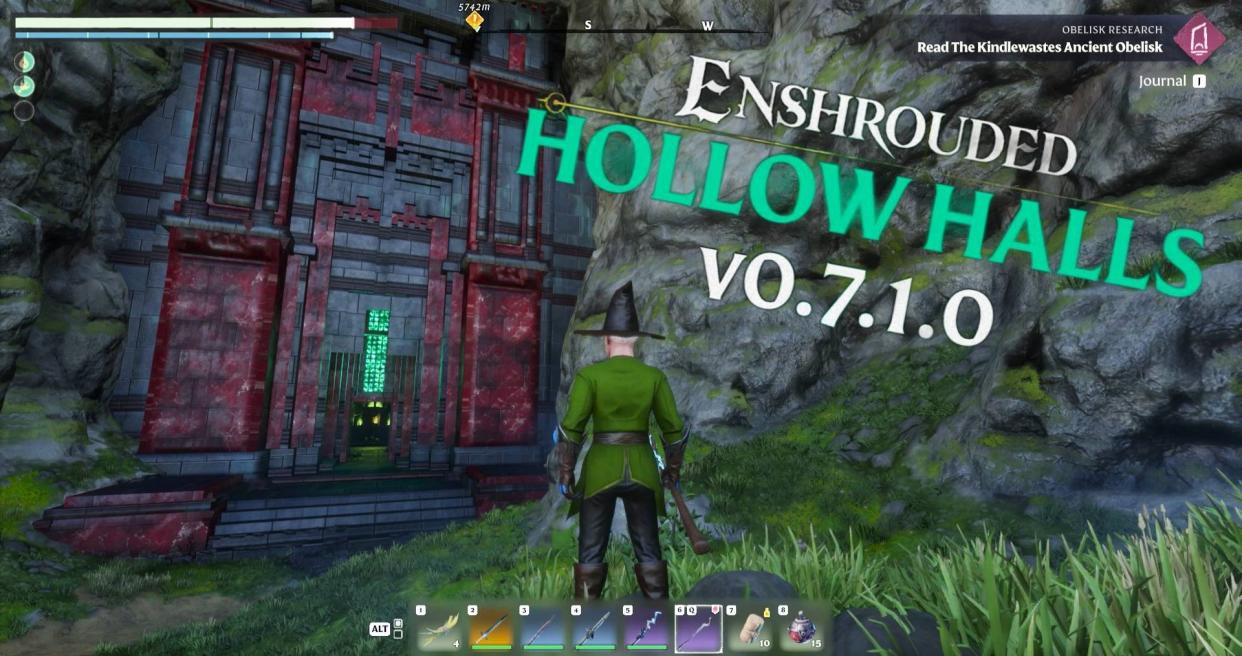  How to find the Hollow Halls in Enshrouded. 