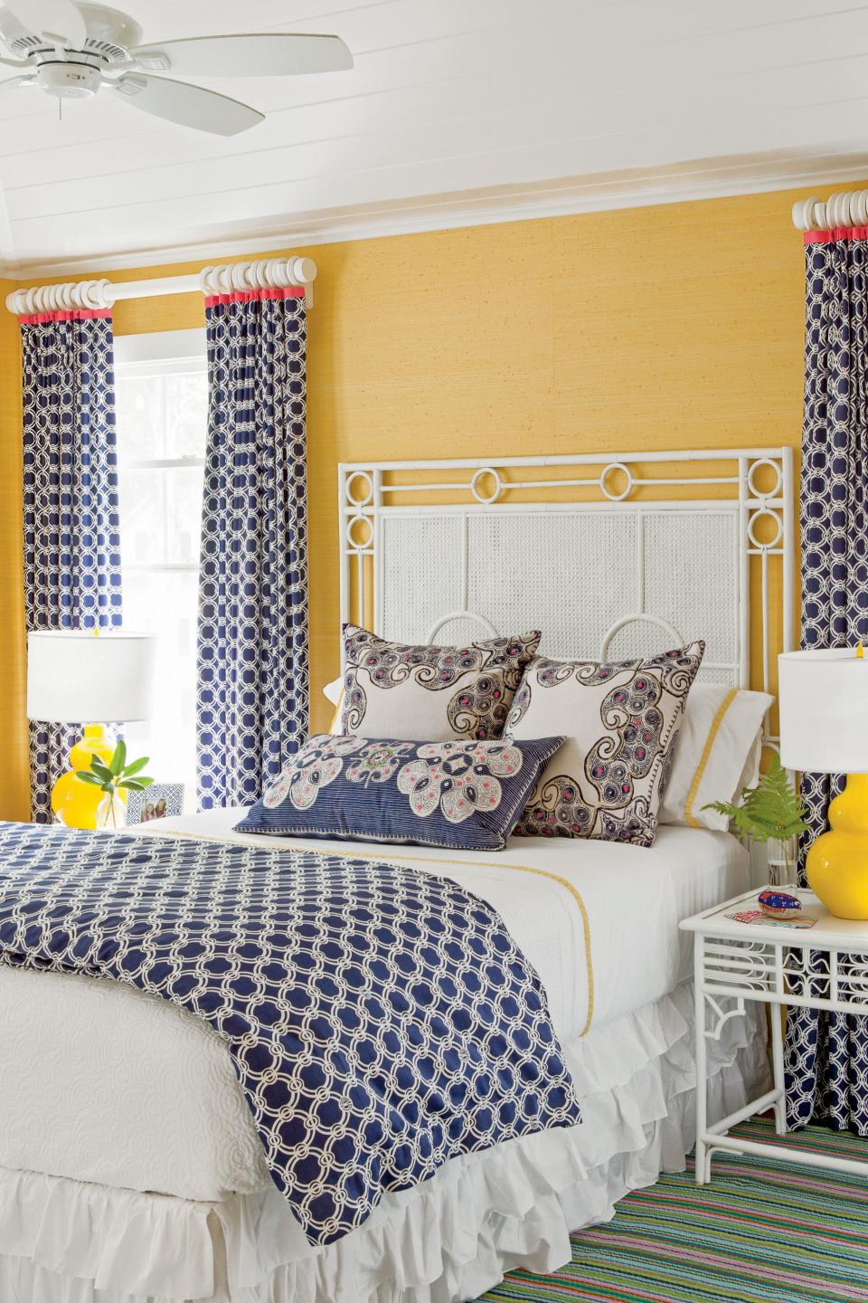 Colorful Guest Room