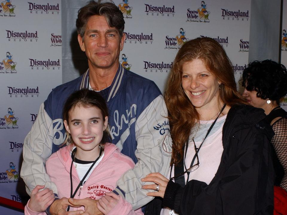 Emma Roberts with Eric Roberts