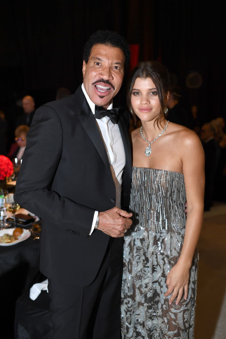 <p>Richie brought his daughter, Sofia, to the Elton John AIDS Foundation Academy Awards viewing party.</p>