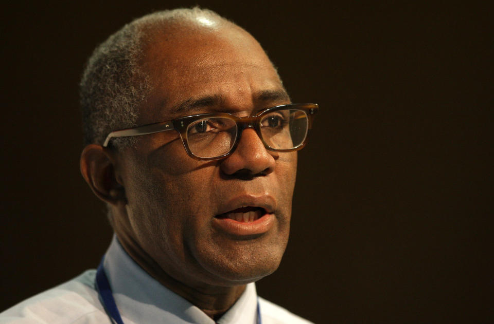 Trevor Phillips, Chair of the Equality and Human Rights Commission, speaks at the Fabian Society conference 'The Equality Summit', at the TUC Congress House, London.   (Photo by Dominic Lipinski - PA Images/PA Images via Getty Images)