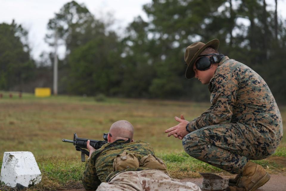 Marine Corps Marine rifleman marksmanship