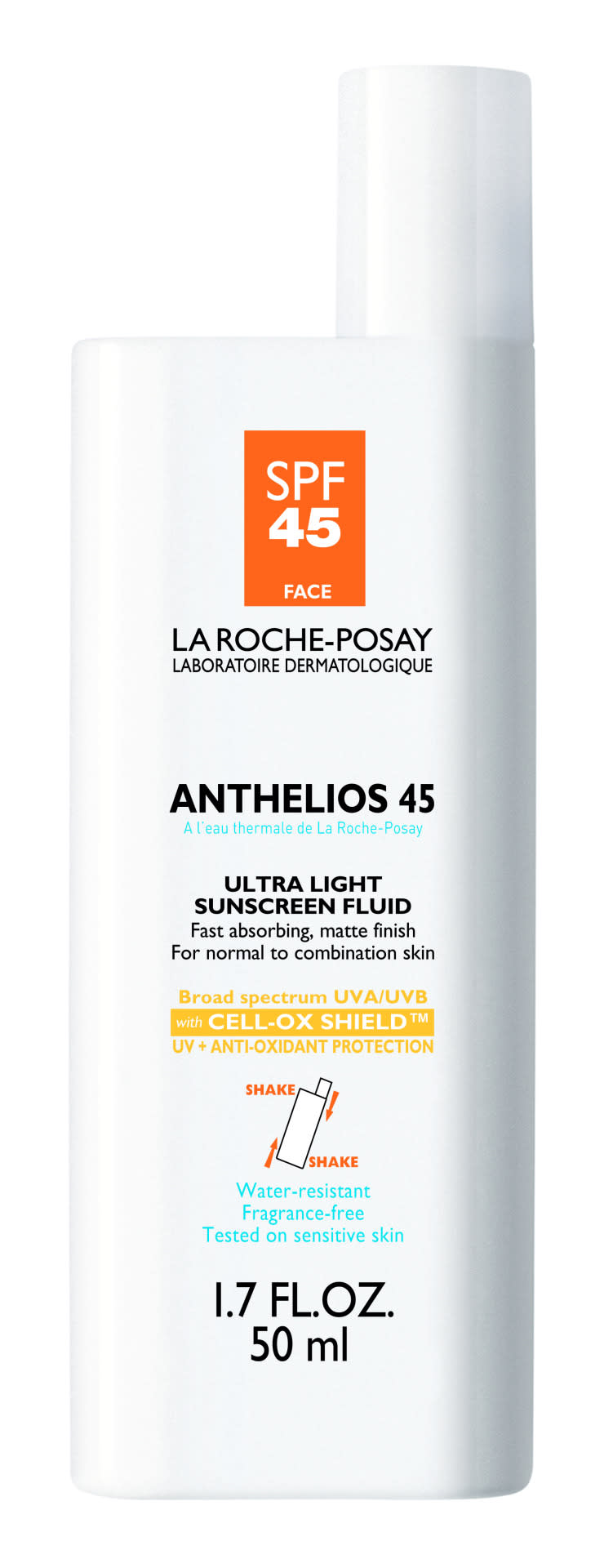 La Roche-Posay Anthelios 45 Ultra Light Sunscreen Fluid for Face