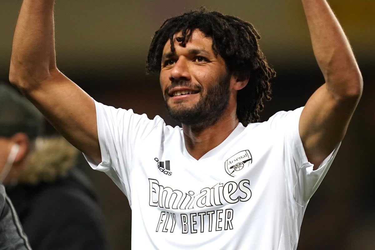 Mohamed Elneny is the ‘quiet leader’ behind Arsenal’s Premier League title bid (Nick Potts/PA) (PA Wire)