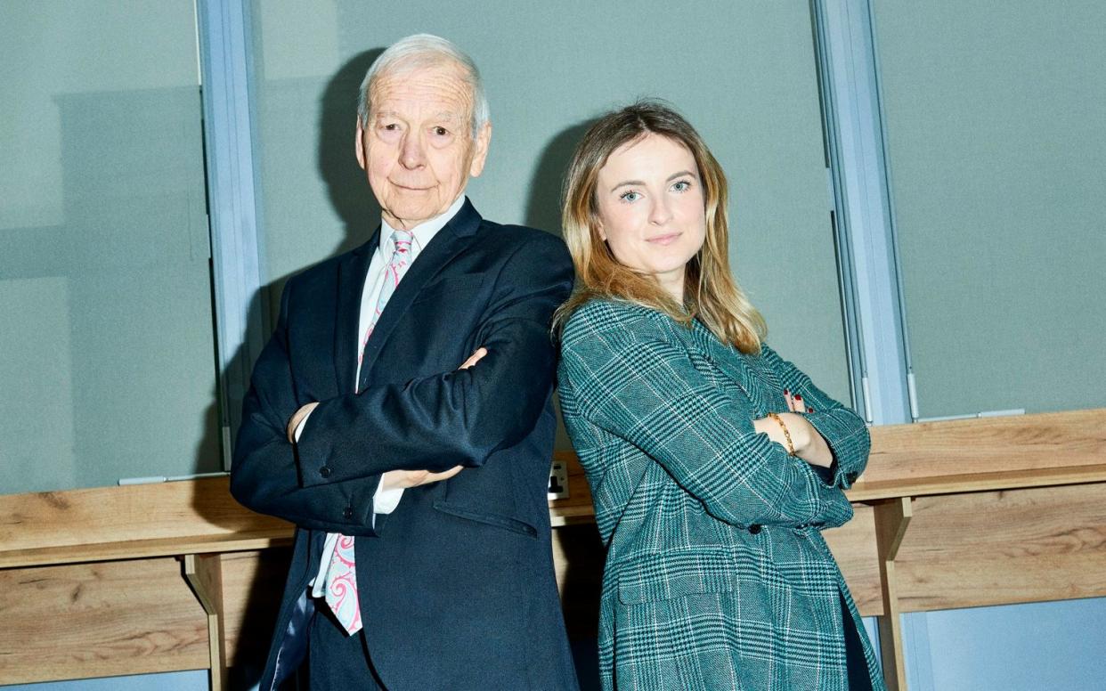 John Humphrys interviewed a group of Generation Z (born between 1997 and 2012), including Abigail Buchanan, pictured