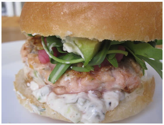 Salmon Burger