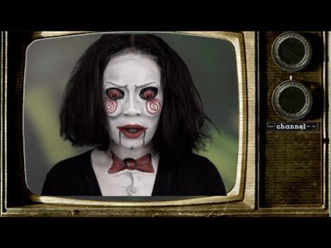 17) Jigsaw Makeup