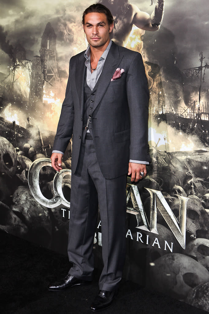 Conan the Barbarian 2011 LA Premiere Jason Momoa