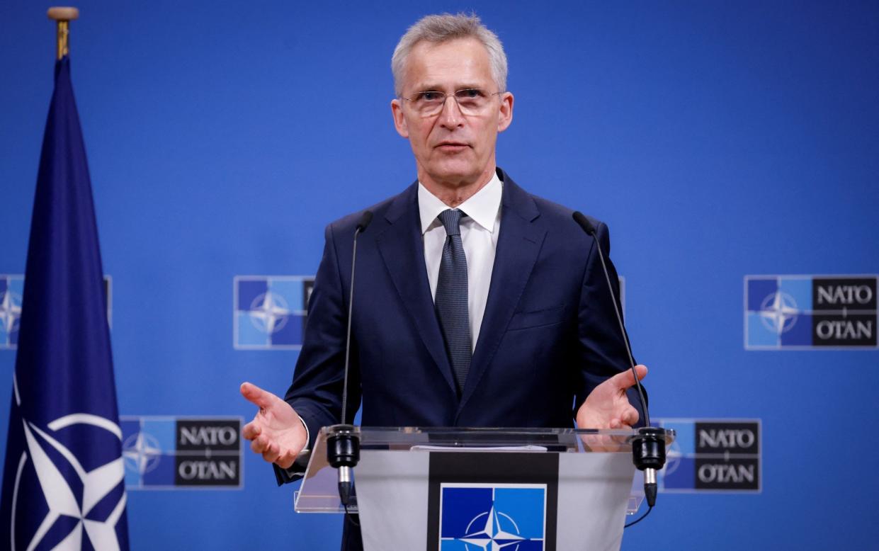 Jens Stoltenberg, Nato's secretary general, has said more countries will hit the defence spending target in 2024