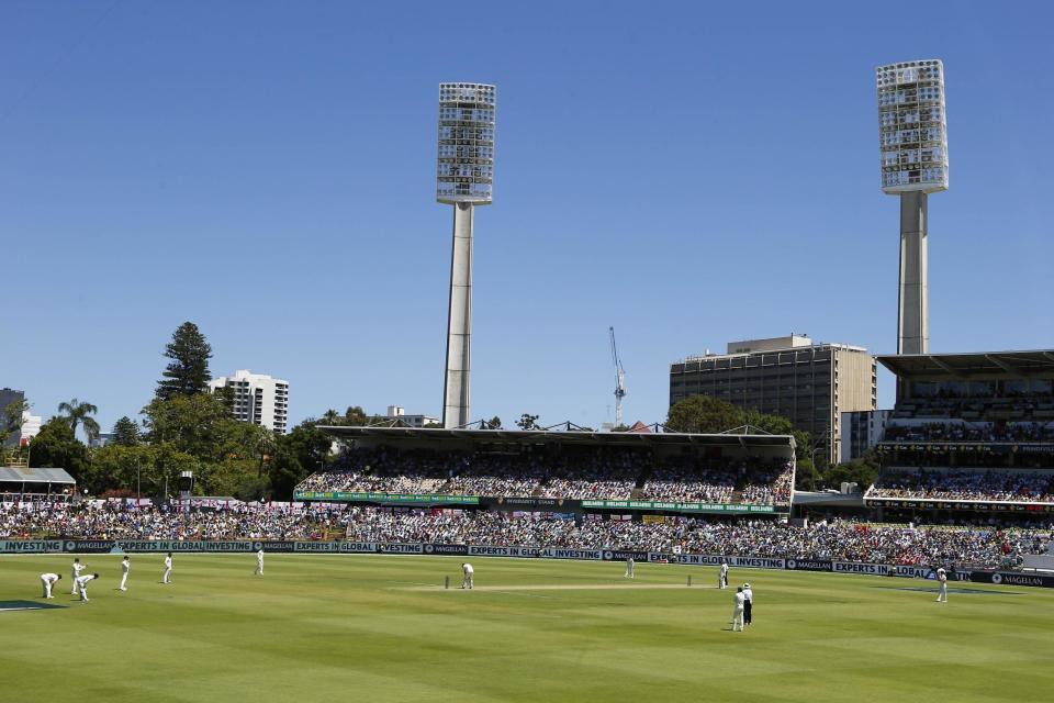 The allegations were made just before the start of play in Perth: PA