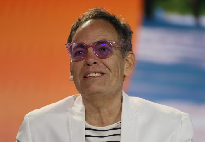 Max Keiser on stage at the Bitcoin 2021 Convention, on 4 June in Miami, Florida, US. Photo: Joe Raedle/Getty Images