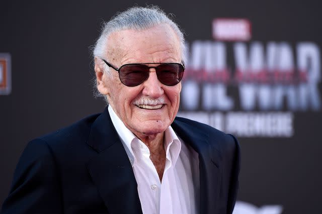Stan Lee attends the premiere of Marvel's 'Captain America: Civil War' at Dolby Theatre on April 12, 2016 in Los Angeles