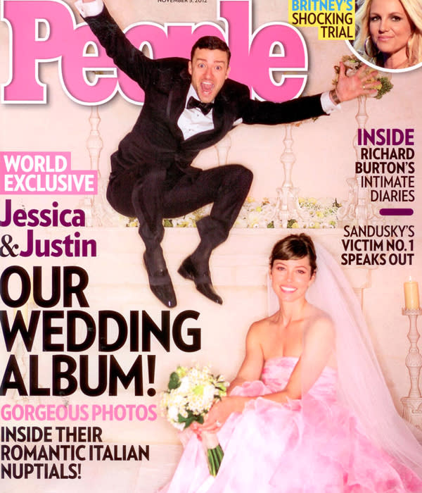 <b>Top 10 Best Fashion Moments Of 2012: <br></b><br>Secret Celebrity Weddings <br><br>© WENN