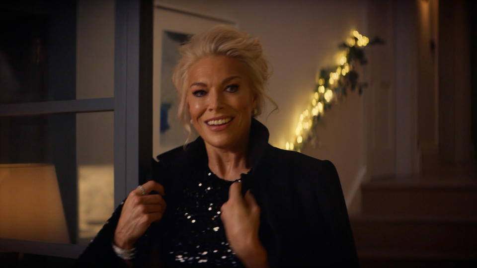 Hannah Waddingham appears in the star-studded M&S Christmas advert this year. (M&S)