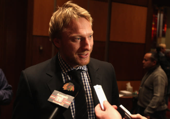 Marian Hossa, Blackhawks de Chicago (Getty)