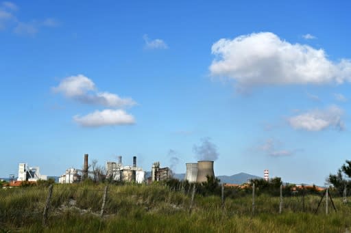 Environmentalists have deplored the gutting of limestone hills near San Vincenzo and mass extraction of rock salt