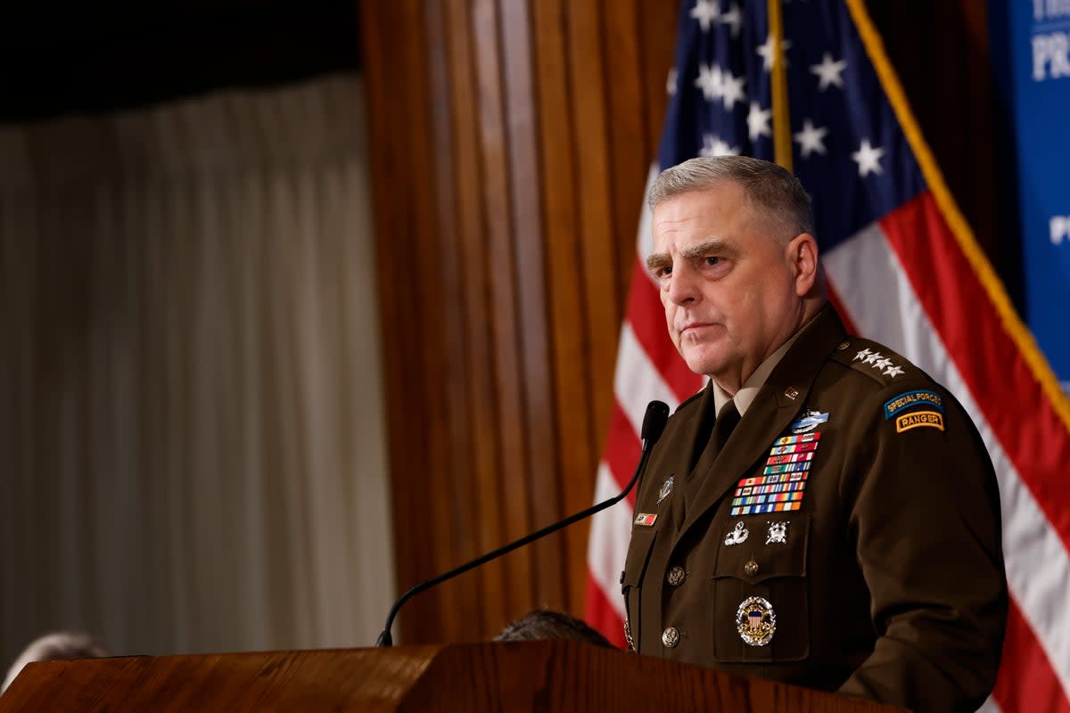 Former Joint Chiefs of Staff Chairman General Mark Milley (Getty Images)