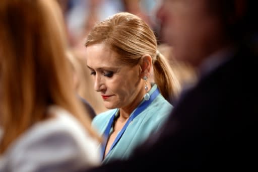 Cristina Cifuentes is accused of fraudulently obtaining a masters degree and also hit the headlines for allegedly shoplifting