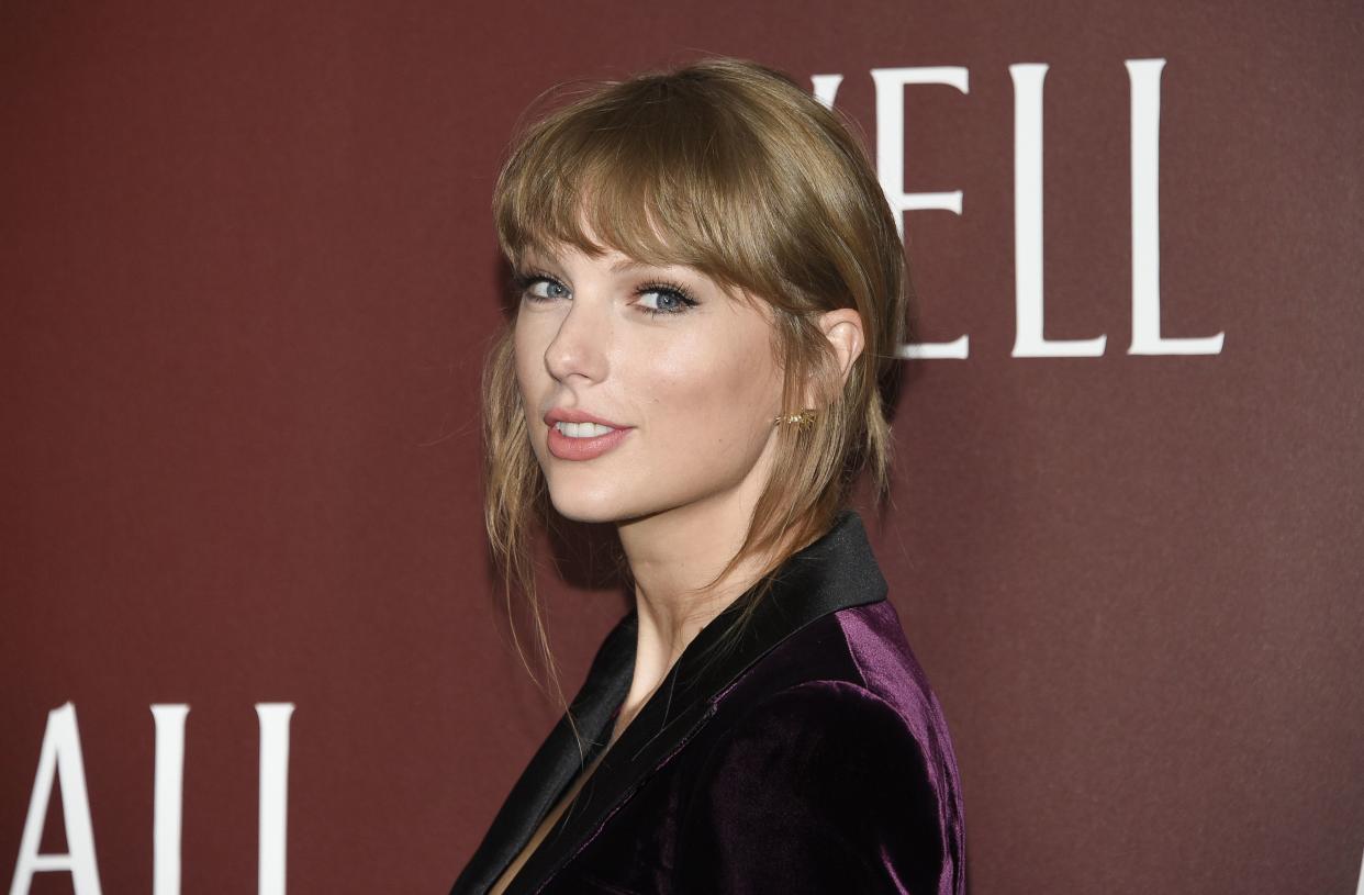 Taylor Swift, seen here attending a premiere for the short film "All Too Well" at AMC Lincoln Square 13 on Nov. 12, 2021, will take part in this year's Tribeca Festival. 