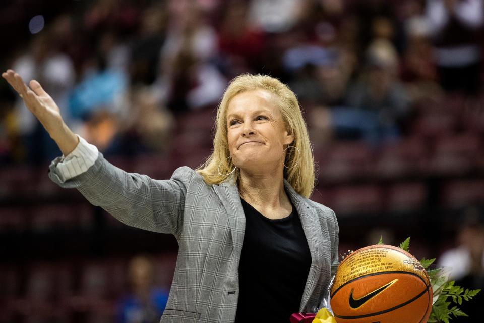 FSU honors former head coach Sue Semrau as FSU women's basketball faces Duke at the Donald L. Tucker Civic Center in Tallahassee, Fla. on Sunday, Jan. 29, 2023.