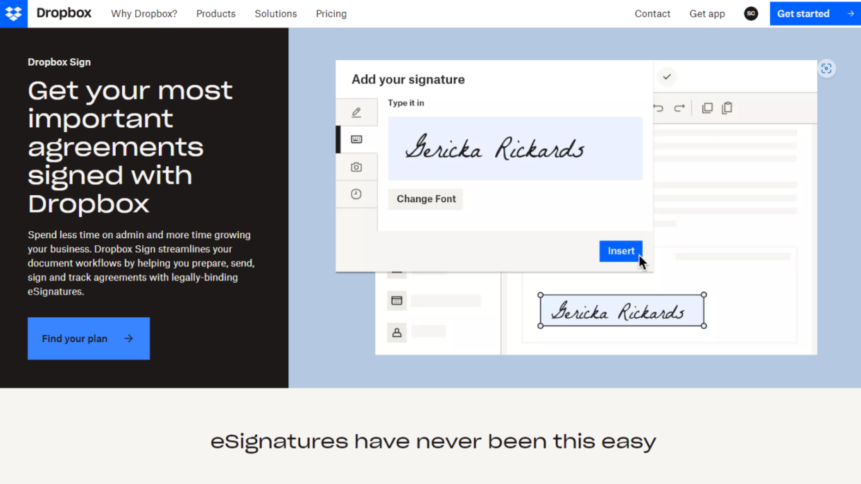  Dropbox Sign eSignature software being tested by TechRadar Pro 